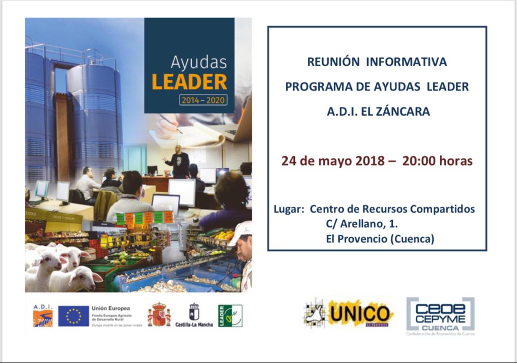 Cartel Reunión ÚNICO 24 5 18